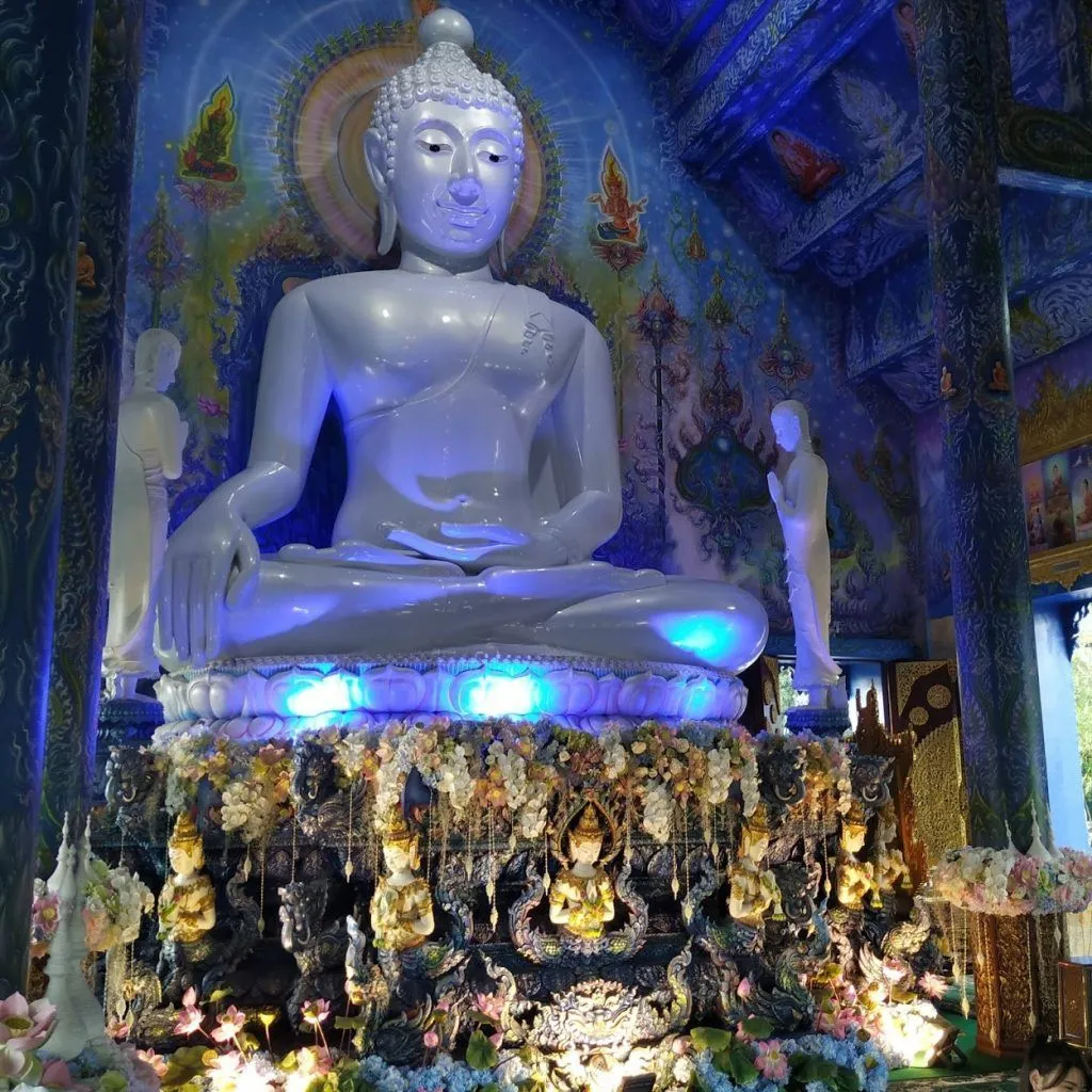 templo azul de chiang rai