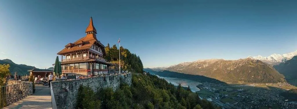 Vistas desde las alturas en Interlaken