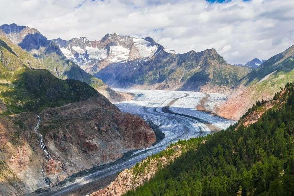 Que ver en Suiza en 5 dias glaciar Aletsch