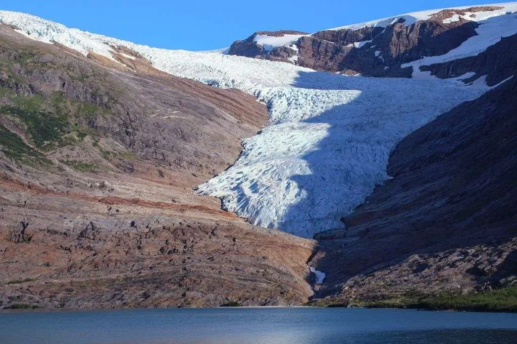 El glaciar Svartisen
