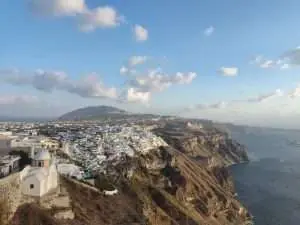 bus en santorini