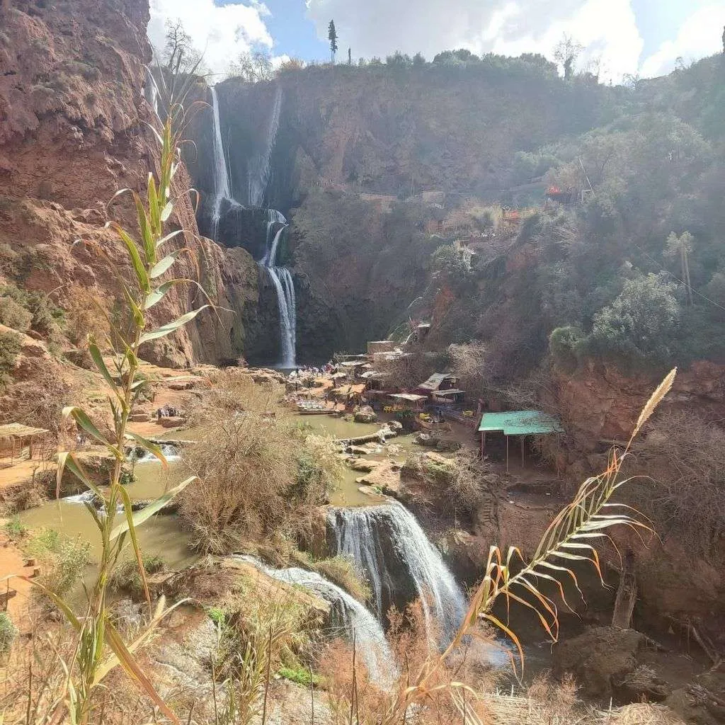 como ir de Marrakech a cascadas de Ouzoud