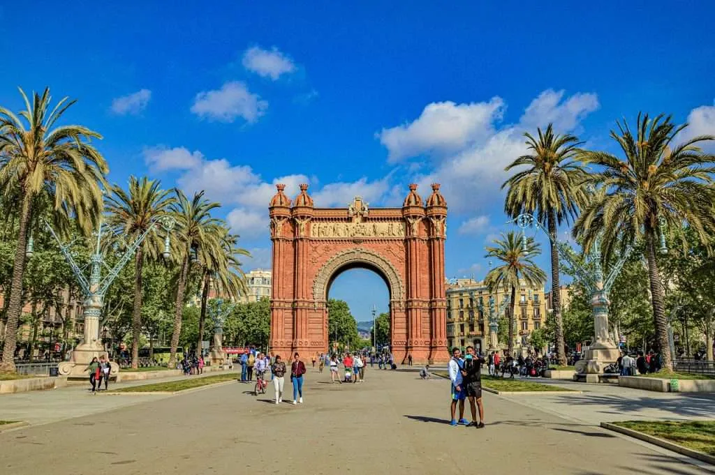 Que ver en Barcelona en 3 dias arc de triomf