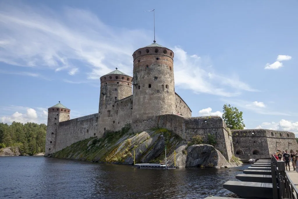 Castillo medieval de Olavinlinna